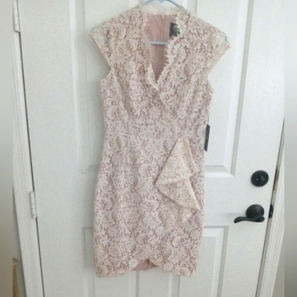 Vince Camuto Lace Cocktail Dress 2P NWT
